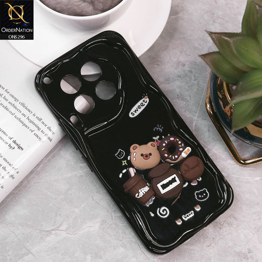 Tecno Camon 30 Cover - Design 3 - Cute 3D Cartoon Soft Silicon Helix Soft Borders Camera Protection Case