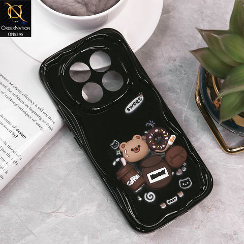 Xiaomi Redmi Note 14 Pro 5G Cover - Design 3 - Cute 3D Cartoon Soft Silicon Helix Soft Borders Camera Protection Case