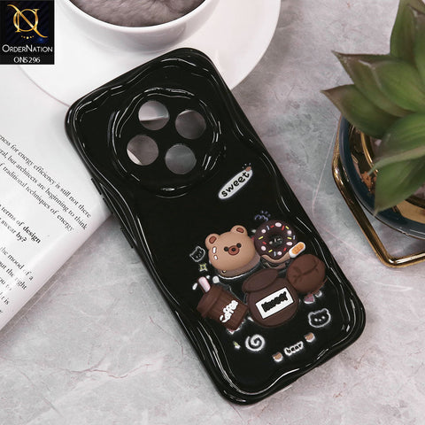 Oppo Reno 12F Cover - Design 3 - Cute 3D Cartoon Soft Silicon Helix Soft Borders Camera Protection Case