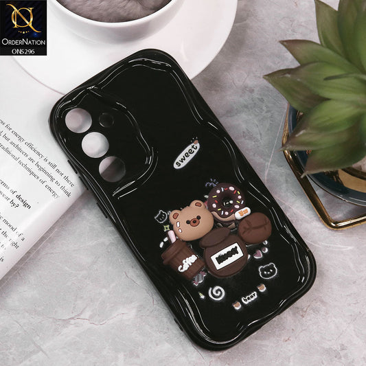 Samsung Galaxy A35 Cover - Design 3 - Cute 3D Cartoon Soft Silicon Helix Soft Borders Camera Protection Case