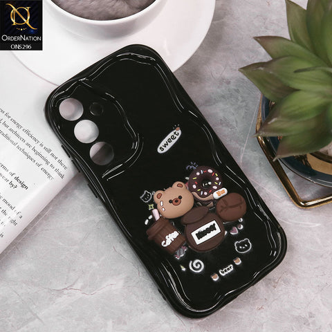 Samsung Galaxy A35 Cover - Design 3 - Cute 3D Cartoon Soft Silicon Helix Soft Borders Camera Protection Case