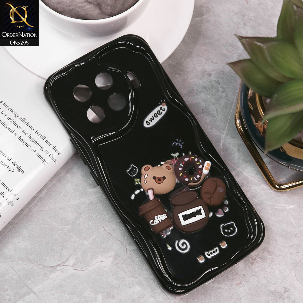 Tecno Spark 20 Pro Plus Cover - Design 3 - Cute 3D Cartoon Soft Silicon Helix Soft Borders Camera Protection Case