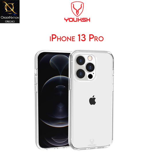 iPhone 13 Pro Cover - Transparent - Youksh Clear Soft TPU Case