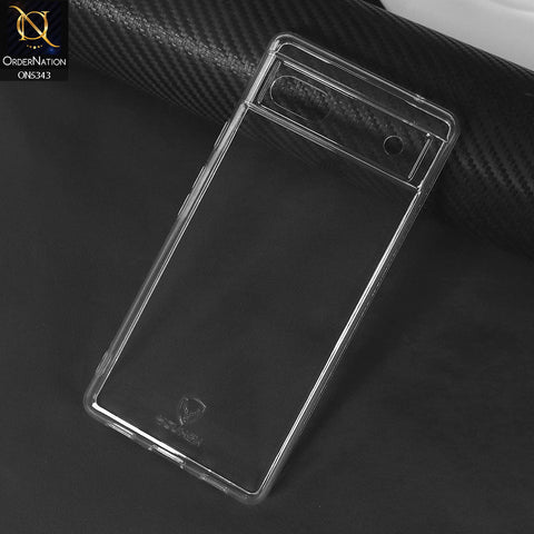 Google Pixel 6a Cover - Transparent - Youksh Clear Soft TPU Case