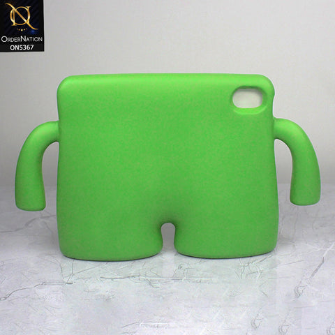 Samsung Galaxy Tab A 8.0  / T290 / T295 (2019) Cover - Green - Protective for Children's TABLET Special Anti-Aid Rubber Case Stand