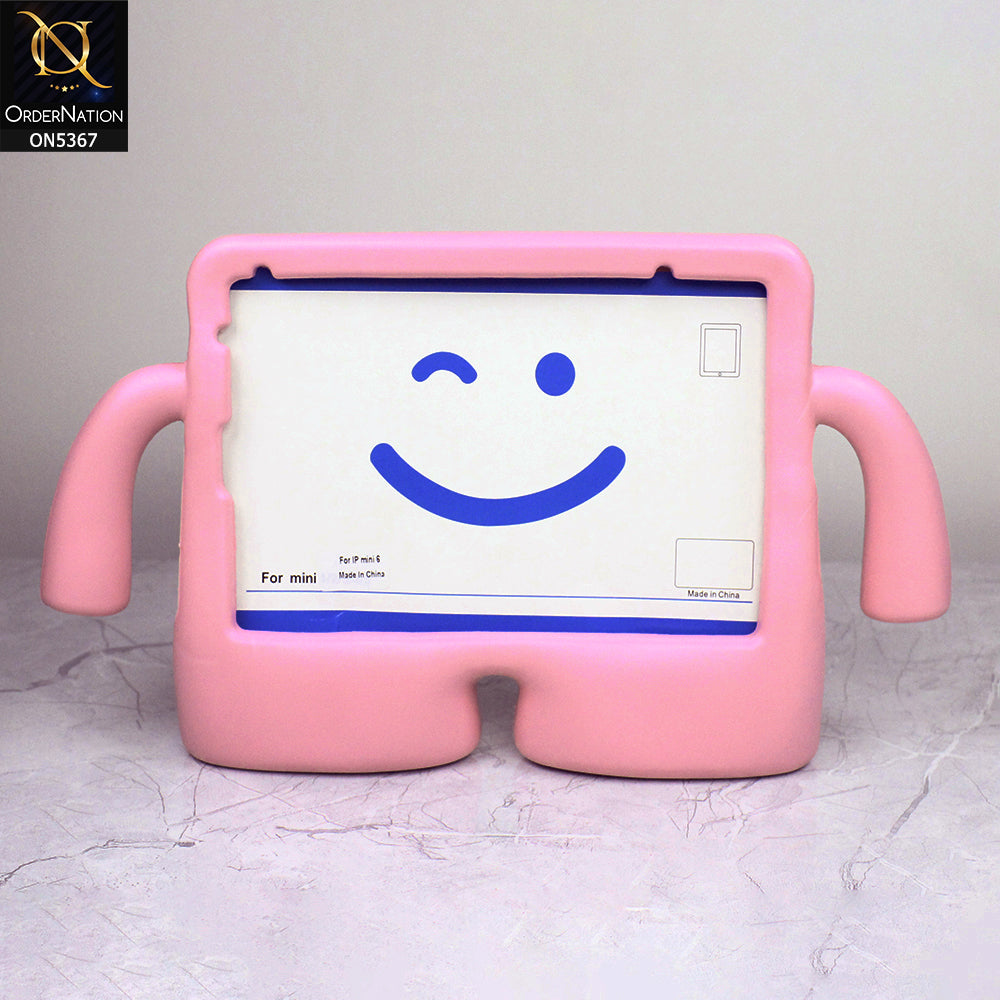 iPad Mini (6th gen) 8.3-inch (2021) Cover - Pink - Protective for Children's TABLET Special Anti-Aid Rubber Case Stand