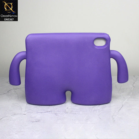 Samsung Tab A 10.1 / T580 / T585 (2016) Cover - Purple - Protective for Children's TABLET Special Anti-Aid Rubber Case Stand