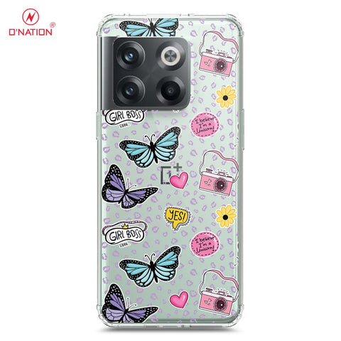 OnePlus 10T Cover - O'Nation Butterfly Dreams Series - 9 Designs - Clear Phone Case - Soft Silicon Borders