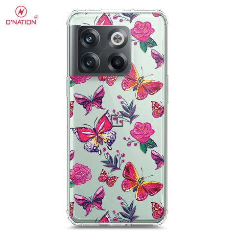 OnePlus 10T Cover - O'Nation Butterfly Dreams Series - 9 Designs - Clear Phone Case - Soft Silicon Borders