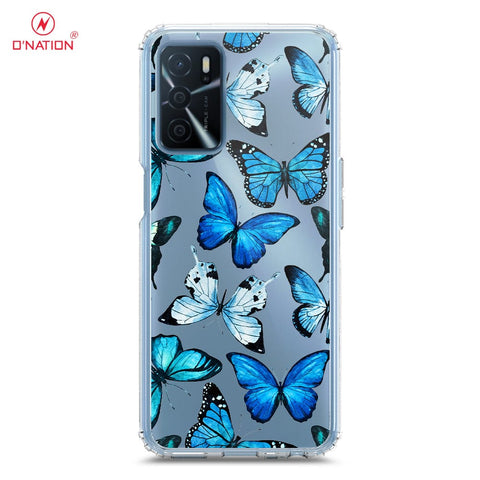 Oppo A55 5G Cover - O'Nation Butterfly Dreams Series - 9 Designs - Clear Phone Case - Soft Silicon Borders