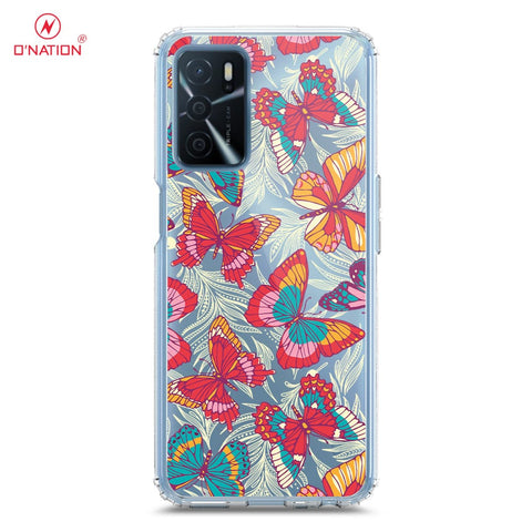 Oppo A55 5G Cover - O'Nation Butterfly Dreams Series - 9 Designs - Clear Phone Case - Soft Silicon Borders