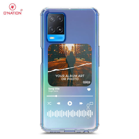 Oppo A54 4G Cover - Personalised Album Art Series - 4 Designs - Clear Phone Case - Soft Silicon Borders