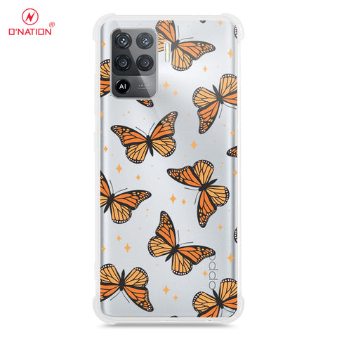 Oppo A94 Cover - Personalised Butterfly Dream Series - 9 Designs - Clear Phone Case - Soft Silicon Borders