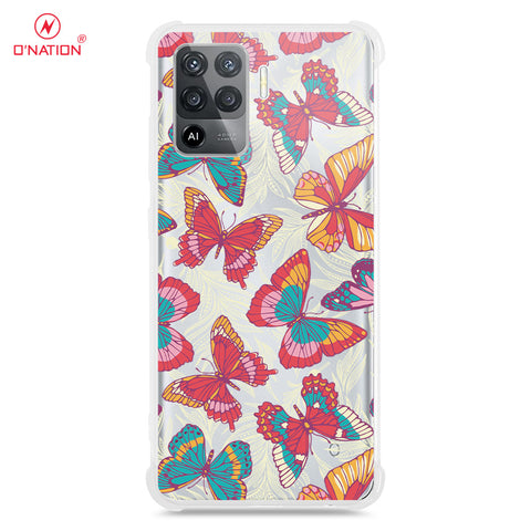 Oppo A94 Cover - Personalised Butterfly Dream Series - 9 Designs - Clear Phone Case - Soft Silicon Borders