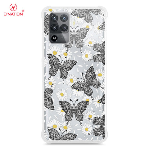 Oppo A94 Cover - Personalised Butterfly Dream Series - 9 Designs - Clear Phone Case - Soft Silicon Borders