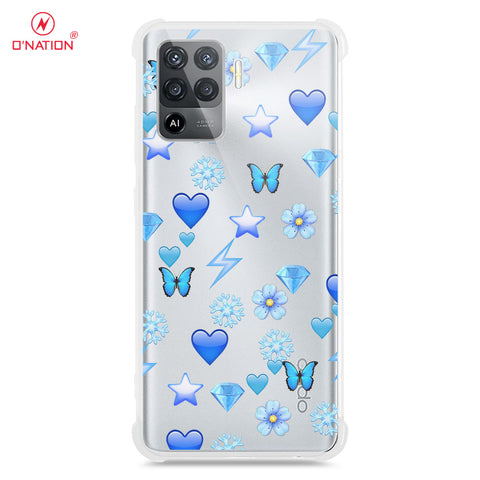 Oppo A94 Cover - Personalised Butterfly Dream Series - 9 Designs - Clear Phone Case - Soft Silicon Borders