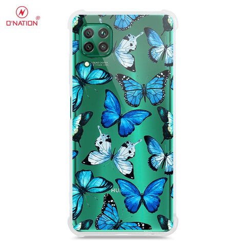 Huawei P40 Lite Cover - O'Nation Butterfly Dreams Series - 9 Designs - Clear Phone Case - Soft Silicon Borders