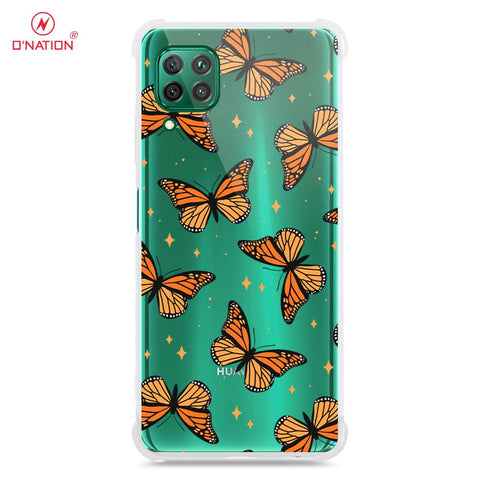 Huawei P40 Lite Cover - O'Nation Butterfly Dreams Series - 9 Designs - Clear Phone Case - Soft Silicon Borders