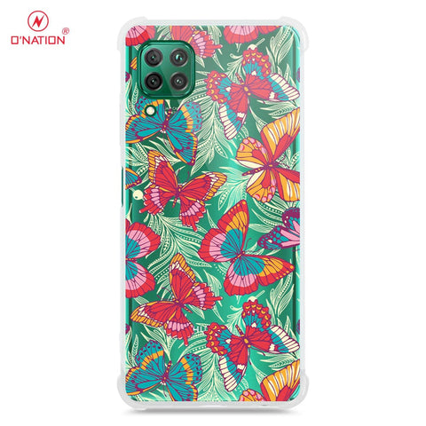 Huawei P40 Lite Cover - O'Nation Butterfly Dreams Series - 9 Designs - Clear Phone Case - Soft Silicon Borders