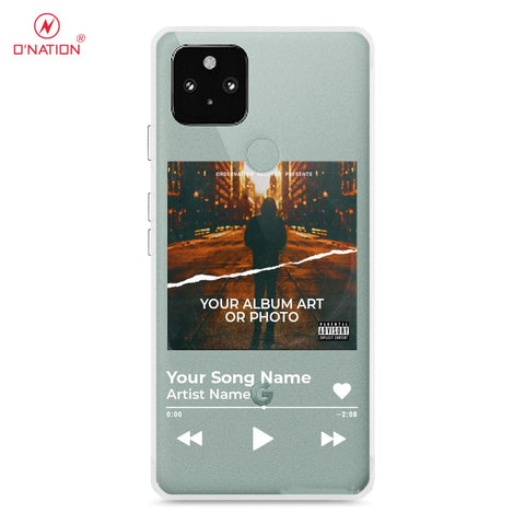 Google Pixel 4A 5G Cover - Personalised Album Art Series - 4 Designs - Clear Phone Case - Soft Silicon Borders