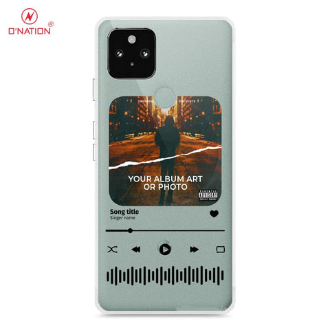 Google Pixel 4A 5G Cover - Personalised Album Art Series - 4 Designs - Clear Phone Case - Soft Silicon Borders