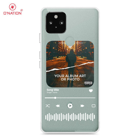 Google Pixel 4A 5G Cover - Personalised Album Art Series - 4 Designs - Clear Phone Case - Soft Silicon Borders