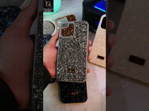 iPhone 14 Pro Max Cover - Black - Luxury Bling Rhinestones Diamond shiny Glitter Soft TPU Case