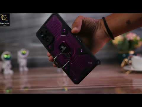 iPhone 13 Pro Cover - Purple - ONation BIBERCAS Series - Honeycomb Shockproof Space Capsule With Magnetic Ring Holder Soft Case