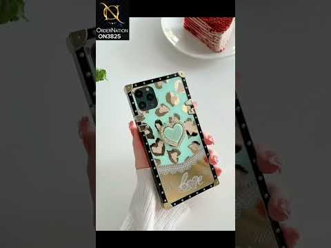 Infinix Note 10 Cover - Design3 - Heart Bling Diamond Glitter Soft TPU Trunk Case With Ring Holder