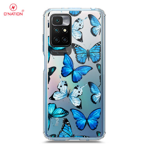 Xiaomi Redmi 10 2022 Cover - O'Nation Butterfly Dreams Series - 9 Designs - Clear Phone Case - Soft Silicon Borders