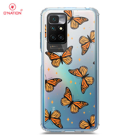 Xiaomi Redmi 10 2022 Cover - O'Nation Butterfly Dreams Series - 9 Designs - Clear Phone Case - Soft Silicon Borders