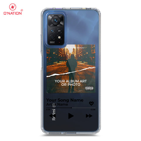 Xiaomi Redmi Note 11 Pro 5G Cover - Personalised Album Art Series - 4 Designs - Clear Phone Case - Soft Silicon Borders