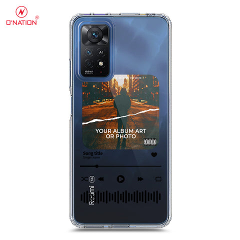 Xiaomi Redmi Note 11 Pro 5G Cover - Personalised Album Art Series - 4 Designs - Clear Phone Case - Soft Silicon Borders