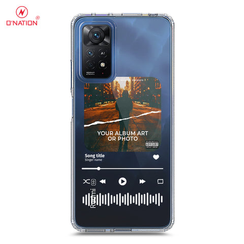 Xiaomi Redmi Note 11 Pro 5G Cover - Personalised Album Art Series - 4 Designs - Clear Phone Case - Soft Silicon Borders