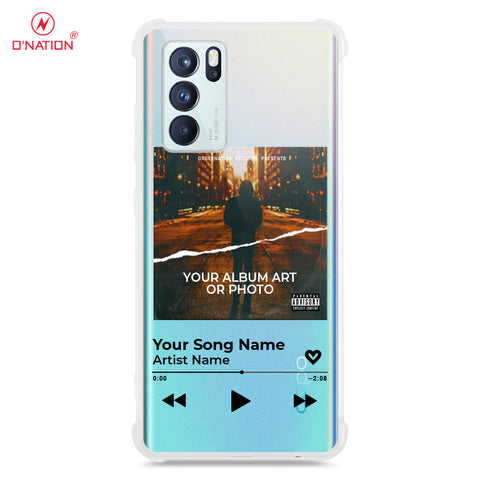 Oppo Reno 6 Pro 5G Cover - O'Nation Album Art Series - 4 Designs - Clear Phone Case - Soft Silicon Borders