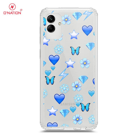 Samsung Galaxy A04 Cover - O'Nation Butterfly Dreams Series - 9 Designs - Clear Phone Case - Soft Silicon Borders