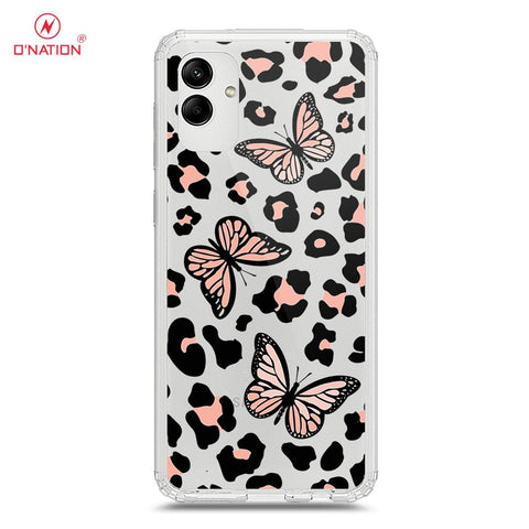 Samsung Galaxy A04 Cover - O'Nation Butterfly Dreams Series - 9 Designs - Clear Phone Case - Soft Silicon Borders