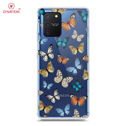 Samsung Galaxy A91 Cover - O'Nation Butterfly Dreams Series - 9 Designs - Clear Phone Case - Soft Silicon Borders