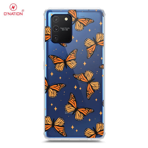 Samsung Galaxy A91 Cover - O'Nation Butterfly Dreams Series - 9 Designs - Clear Phone Case - Soft Silicon Borders