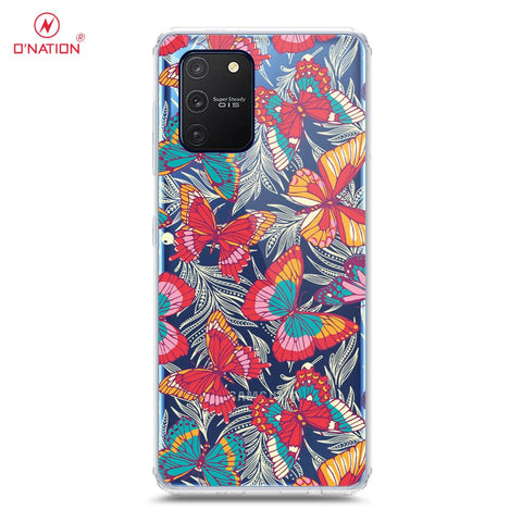 Samsung Galaxy A91 Cover - O'Nation Butterfly Dreams Series - 9 Designs - Clear Phone Case - Soft Silicon Borders