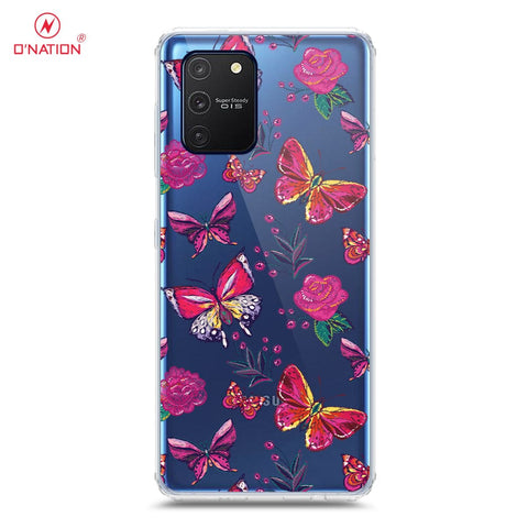 Samsung Galaxy M80s Cover - O'Nation Butterfly Dreams Series - 9 Designs - Clear Phone Case - Soft Silicon Borders