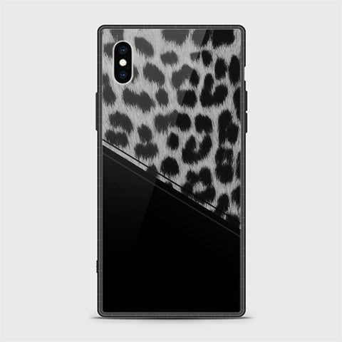 iPhone XS Max Cover - Printed Skin Series - HQ Ultra Shine Premium Infinity Glass Soft Silicon Borders Casee (Fast Delivery)