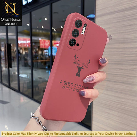 Xiaomi Redmi Note 10 5G Cover - Red - ONation Bold Series - HQ Liquid Silicone Elegant Colors Camera Protection Soft Case ( Fast Delivery )