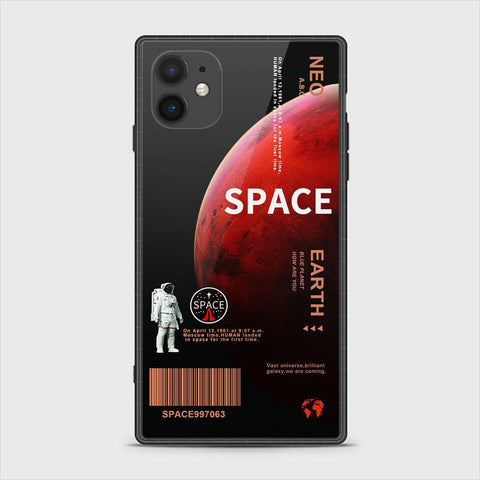 iPhone 11 Cover - Limitless Series - HQ Ultra Shine Premium Infinity Glass Soft Silicon Borders Case ( Fast Delivery )