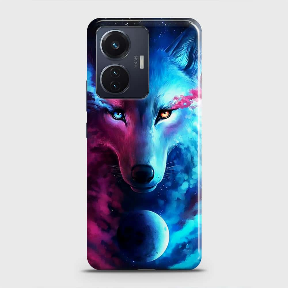 Vivo S15e Cover - Infinity Wolf Trendy Printed Hard Case with Life Time Colors Guarantee