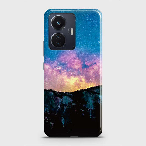 Vivo S15e Cover - Embrace Dark Galaxy  Trendy Printed Hard Case with Life Time Colors Guarantee