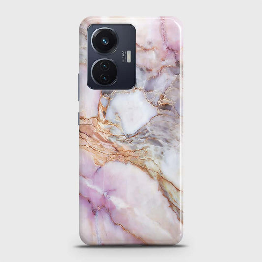 Vivo S15e Cover - Violet Sky Marble Trendy Printed Hard Case with Life Time Colors Guarantee