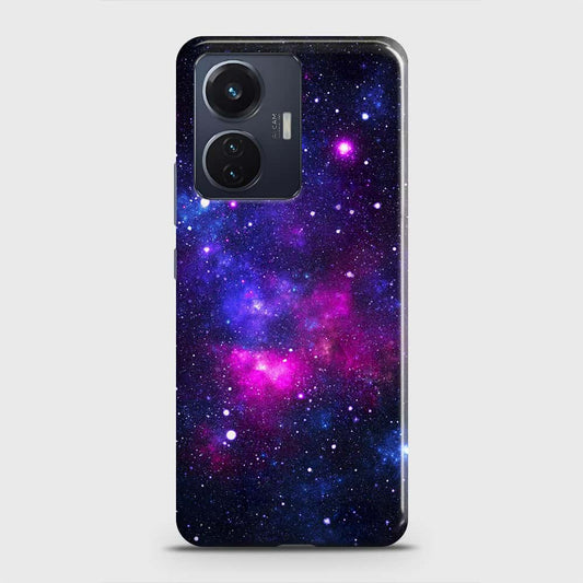 Vivo S15e Cover - Dark Galaxy Stars Modern Printed Hard Case with Life Time Colors Guarantee