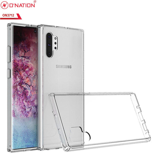 Samsung Galaxy Note 10 Plus Cover  - ONation Crystal Series - Premium Quality Clear Case No Yellowing Back With Smart Shockproof Cushions