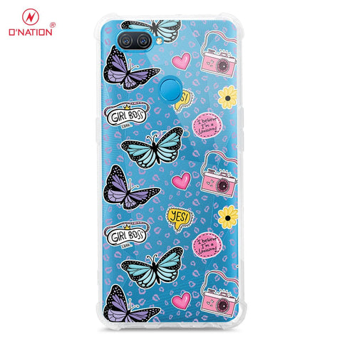 Oppo A5s Cover - O'Nation Butterfly Dreams Series - 9 Designs - Clear Phone Case - Soft Silicon Borders